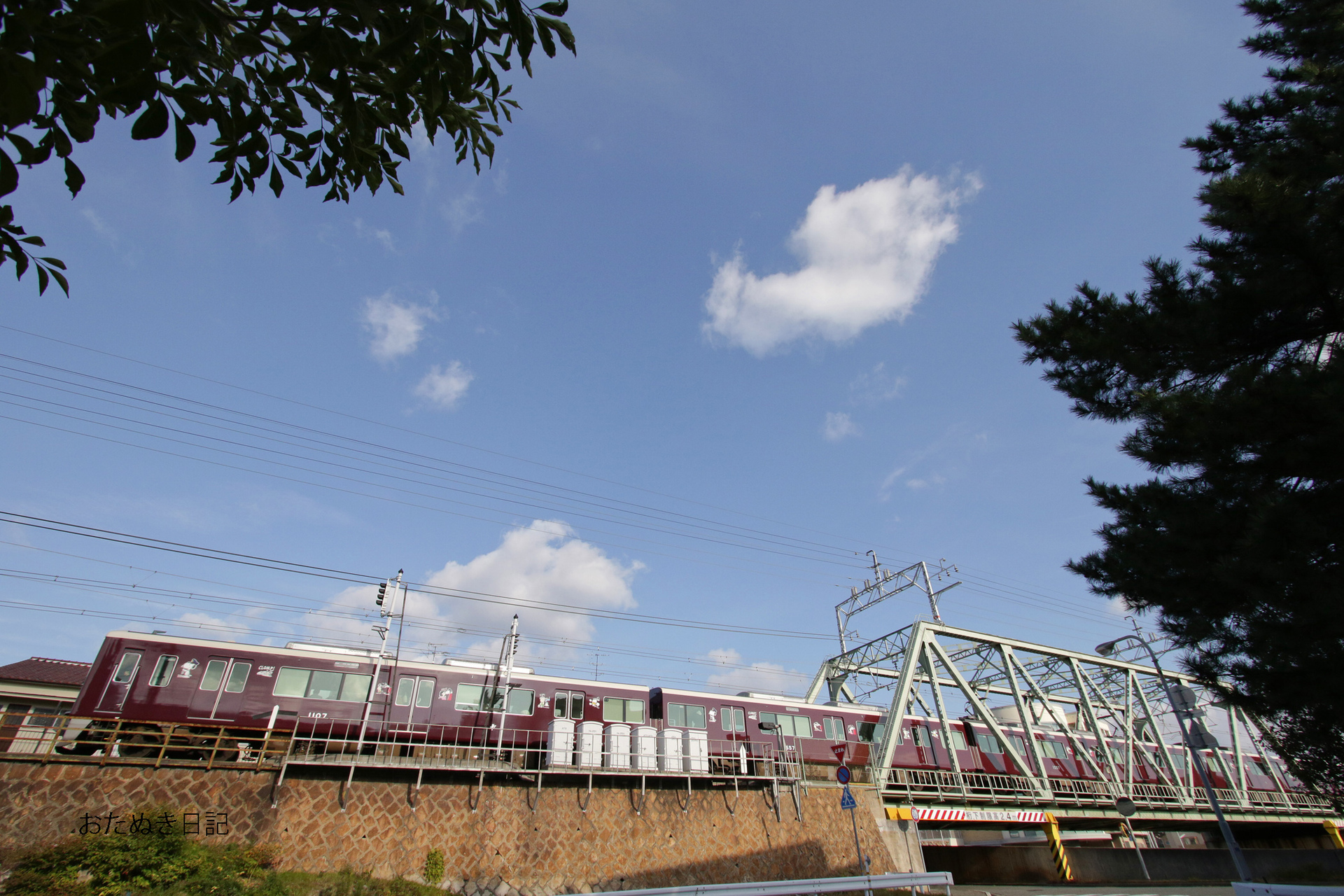 1月5日、阪急電車の話。: おたぬき日記